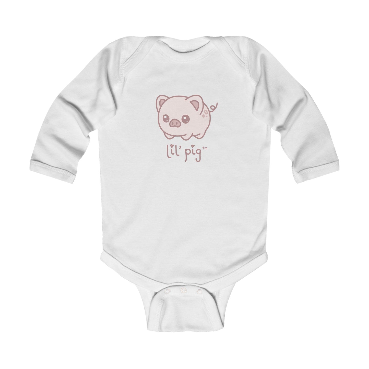 Lil' Pig Infant Long Sleeve Bodysuit