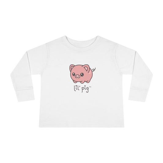 Lil' Pig Toddler Long Sleeve Tee