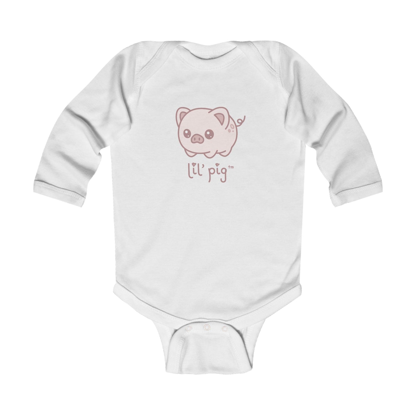 Lil' Pig Infant Long Sleeve Bodysuit