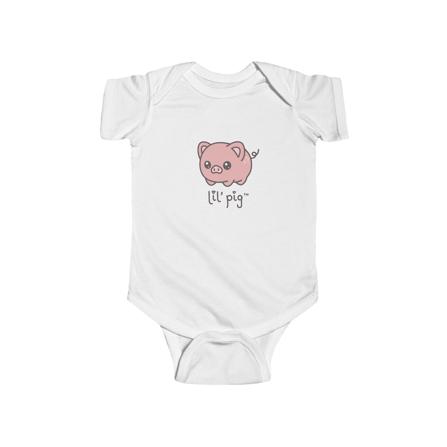 Lil' Pig Infant Fine Jersey Bodysuit