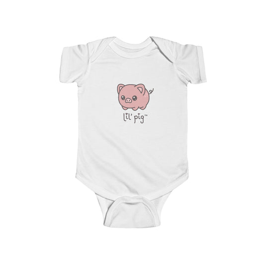 Lil' Pig Infant Fine Jersey Bodysuit