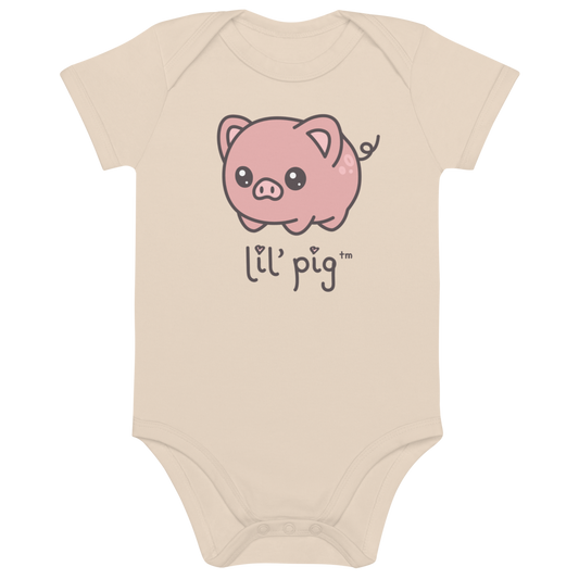 Lil' Pig Organic Cotton Baby Bodysuit